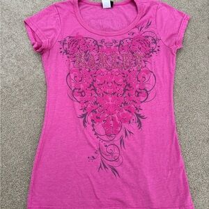 Pink Harley Davidson Body-con Top